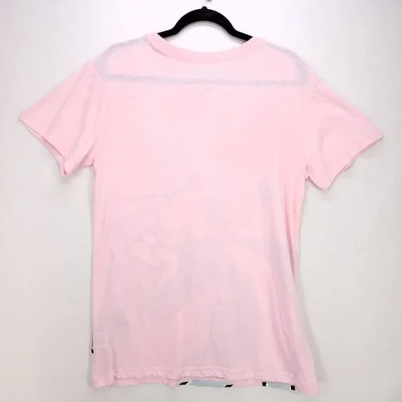 Bugs Bunny All Over Print T Shirt Large Looney Tunes Pink AOP - Picture 2 of 12